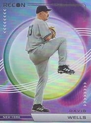 2023 Panini Chronicles Recon David Wells #16 card