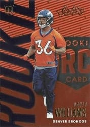 2018 Panini Absolute Base Set David Williams #130 card