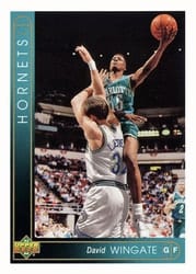 1993-94 Upper Deck Base Set David Wingate #65 card