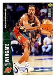1996-97 Collector's Choice Base Set David Wingate #338 card
