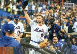 2020 Stadium Club Base Set David Wright #54 card