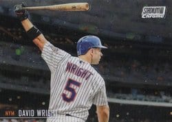 2021 Stadium Club Chrome Base Set David Wright #135 card