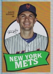 2023 Topps Archives 1969 Team History Foil David Wright #69T-38 card