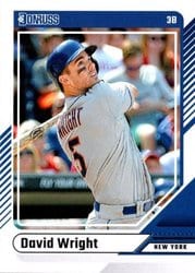 2024 Donruss Base Set David Wright #43 card
