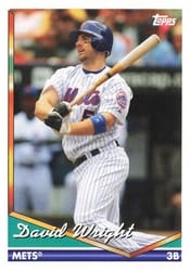 2024 Topps Archives Base Set David Wright #221 card