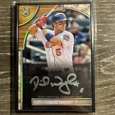 2025 Topps Museum Collection Museum Framed Autographs David Wright #FMA-DW card