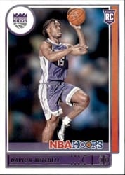 2021-22 Hoops Base Set Davion Mitchell #228 card