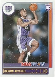 2021-22 Hoops Winter Base Set Davion Mitchell #228 card