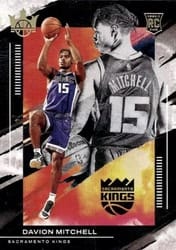 2021-22 Panini Court Kings Base Set Davion Mitchell #162 card