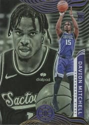 2021-22 Panini Illusions Base Set Davion Mitchell #159 card