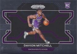 2021-22 Panini Prizm Base Set Davion Mitchell #312 card