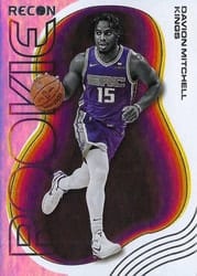 2021-22 Panini Recon Rookie Recon Davion Mitchell #9 card