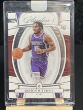 2021 Panini Flawless Davion Mitchell #65 card
