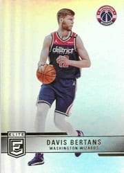 2021-22 Donruss Elite Base Set Davis Bertans #39 card