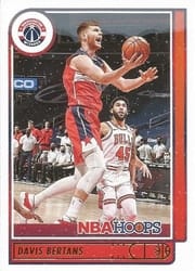2021-22 Hoops Winter Base Set Davis Bertans #130 card