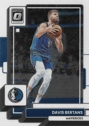 2022-23 Donruss Optic Base Set Davis Bertans #156 card