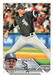 2023 Topps Base Set Davis Martin #188 card
