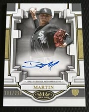 2023 Topps Tier One Break Out Autographs Davis Martin #BOA-DM2 card