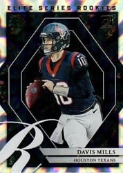 2021 Donruss Elite Series Rookies Davis Mills #ESR-DMI card
