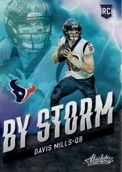 2021 Panini Absolute By Storm Davis Mills #19 card