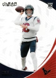 2021 Panini Chronicles Clear Vision Rookies Davis Mills #CVR-26 card