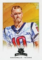2021 Panini Chronicles Gridiron Kings Davis Mills #GK-8 card