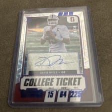 2021 Panini Contenders Draft Picks Davis Mills #308 card