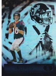 2021 Panini Illusions Base Set Davis Mills #80 card