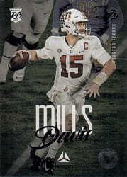 2021 Panini Luminance Base Set Davis Mills #110 card