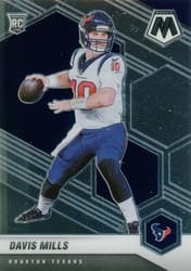 2021 Panini Mosaic Base Set Davis Mills #322 card