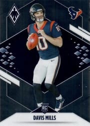 2021 Panini Phoenix Base Set Davis Mills #123 card