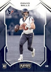 2021 Panini Playoff Base Set Davis Mills #223 card