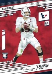 2021 Panini Prestige Base Set Davis Mills #224 card