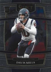 2021 Panini Select Base Set Davis Mills #65 card