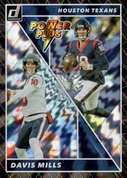 2022 Donruss Power Plus Davis Mills #PP-9 card