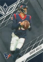 2022 Panini Phoenix Base Set Davis Mills #27 card