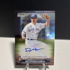 2024 Stadium Club Chrome Autographs Davis Schneider #SCCA-DSC