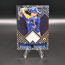 2024 Topps Update Rising Rookies Relics Davis Schneider #RRR-DS card