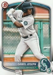 2025 Bowman Prospects Dawel Joseph #BP-8 card