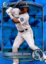 2025 Bowman Sapphire Edition Base Set Dawel Joseph #BCP-8 card