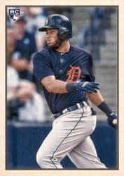2019 Bowman Heritage Base Set Dawel Lugo #53VR-72 card
