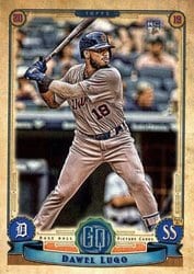 2019 Topps Gypsy Queen Base Set Dawel Lugo #29 card