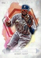 2019 Topps Inception Base Set Dawel Lugo #18 card