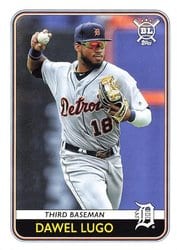 2020 Topps Big League Base Set Dawel Lugo #175 card