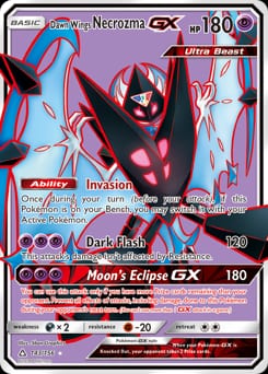 Ultra Prism Dawn Wings Necrozma-GX #143 card