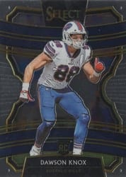 2019 Panini Select Base Set Dawson Knox #32 card