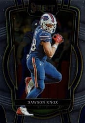 2022 Panini Select Base Set Dawson Knox #291 card