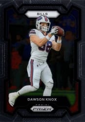 2023 Panini Prizm Base Set Dawson Knox #28 card