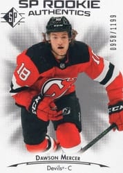 2021-22 SP Base Set Dawson Mercer #106 card