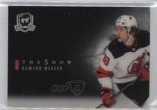 2021-22 Upper Deck The Cup The Show Black Parallel Dawson Mercer #SB-39 card